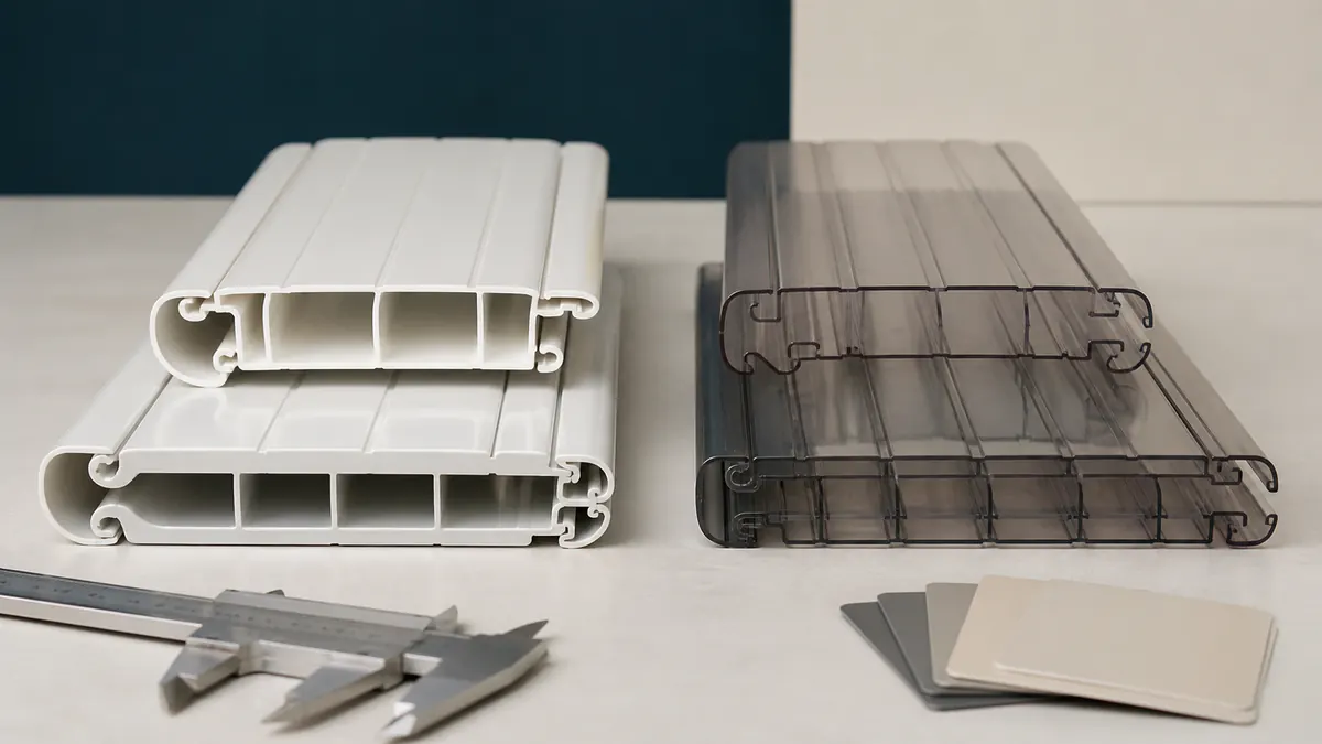 شرائح PVC أم البولي كربونات لغطاء مسبح خليجي؟